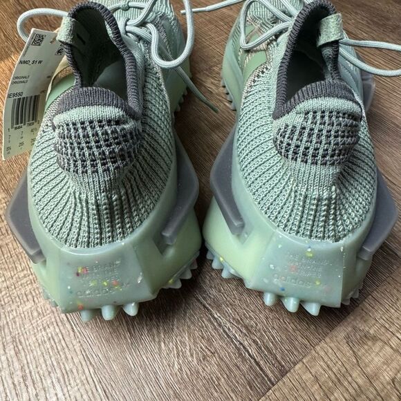 adidas | NWT‎ NMD S1 Shoes Focus Olive Silver Green IE9550 Women's Sizes - Picture 6 of 9